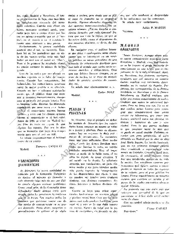 BLANCO Y NEGRO MADRID 10-08-1957 página 6
