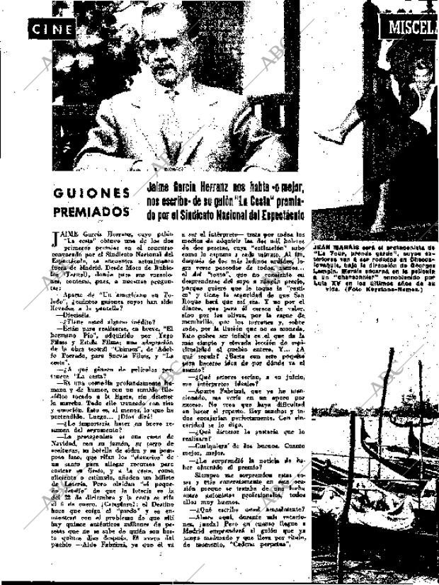 BLANCO Y NEGRO MADRID 10-08-1957 página 72