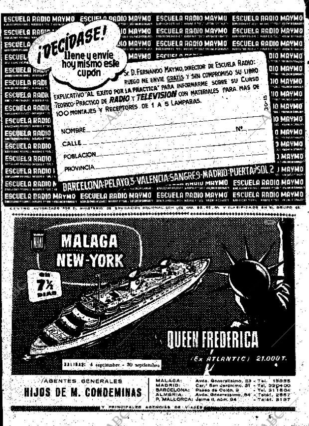 ABC MADRID 11-08-1957 página 28