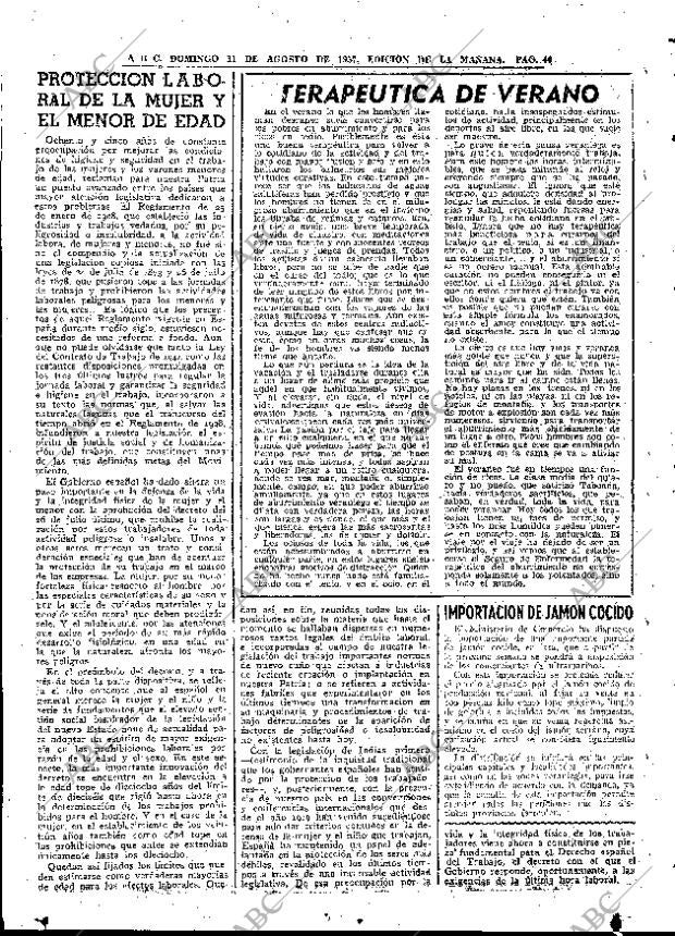 ABC MADRID 11-08-1957 página 40