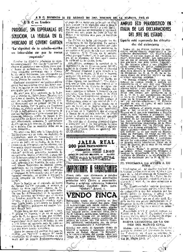 ABC MADRID 11-08-1957 página 42