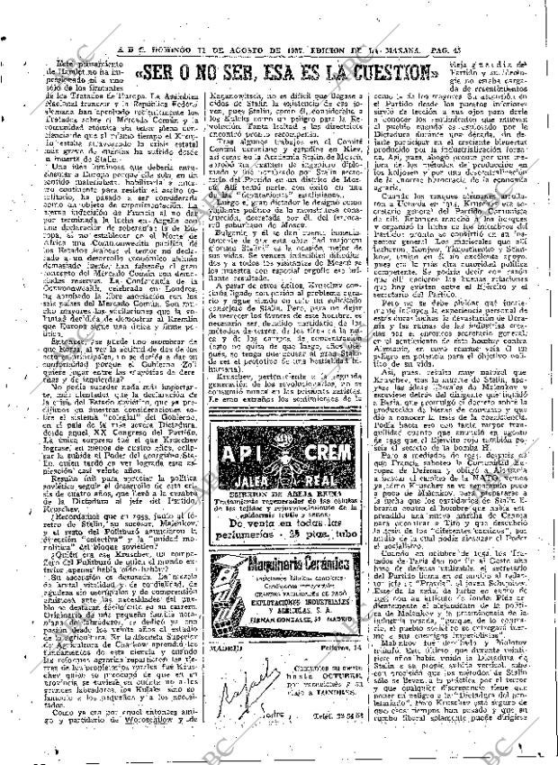 ABC MADRID 11-08-1957 página 45