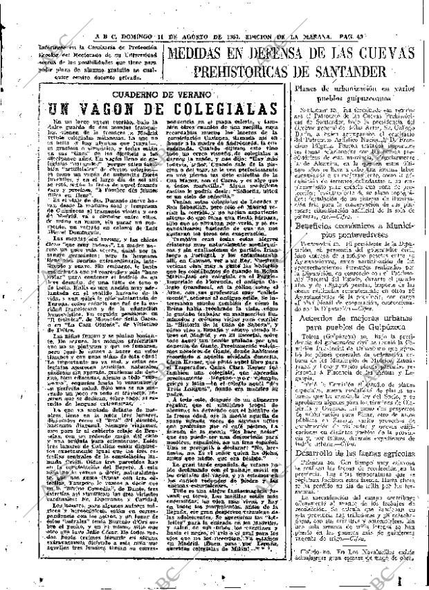 ABC MADRID 11-08-1957 página 49