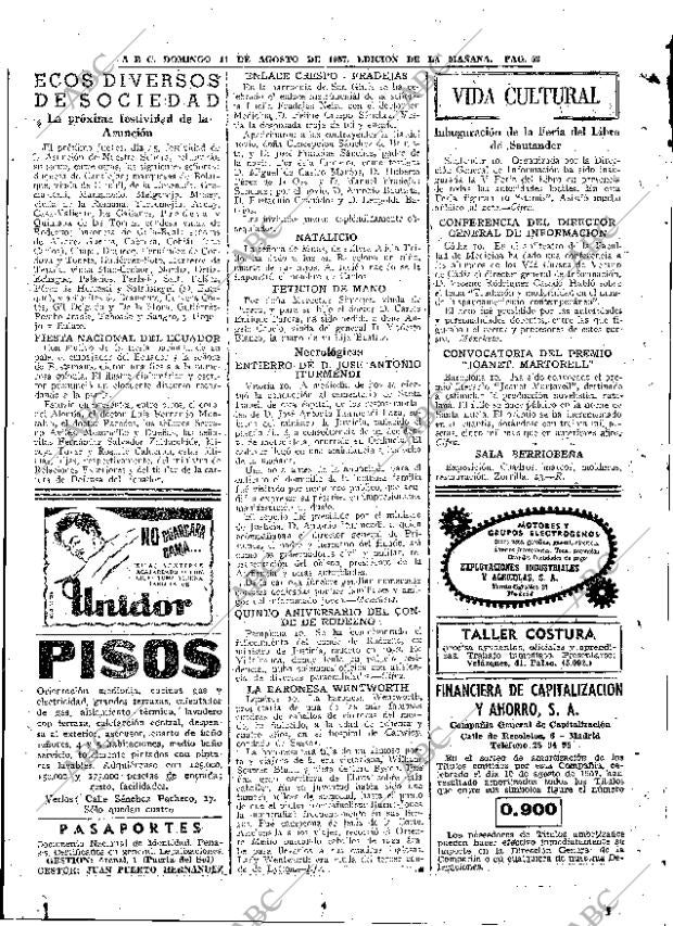 ABC MADRID 11-08-1957 página 52