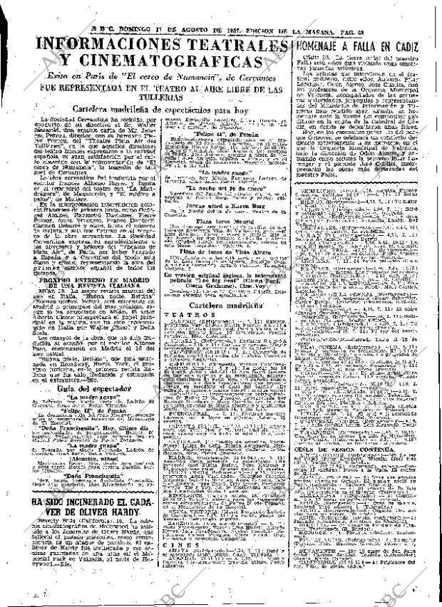 ABC MADRID 11-08-1957 página 63