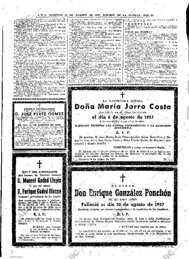ABC MADRID 11-08-1957 página 64