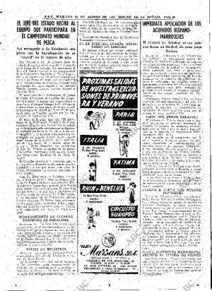 ABC MADRID 13-08-1957 página 19