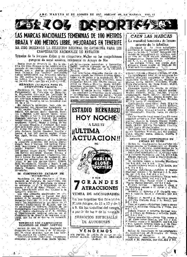 ABC MADRID 13-08-1957 página 35