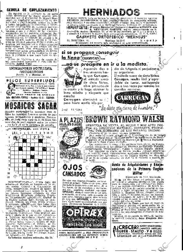 ABC MADRID 13-08-1957 página 47