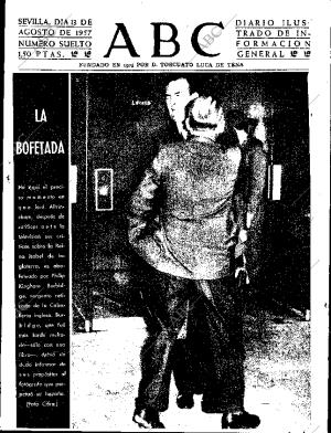 ABC SEVILLA 13-08-1957 página 1