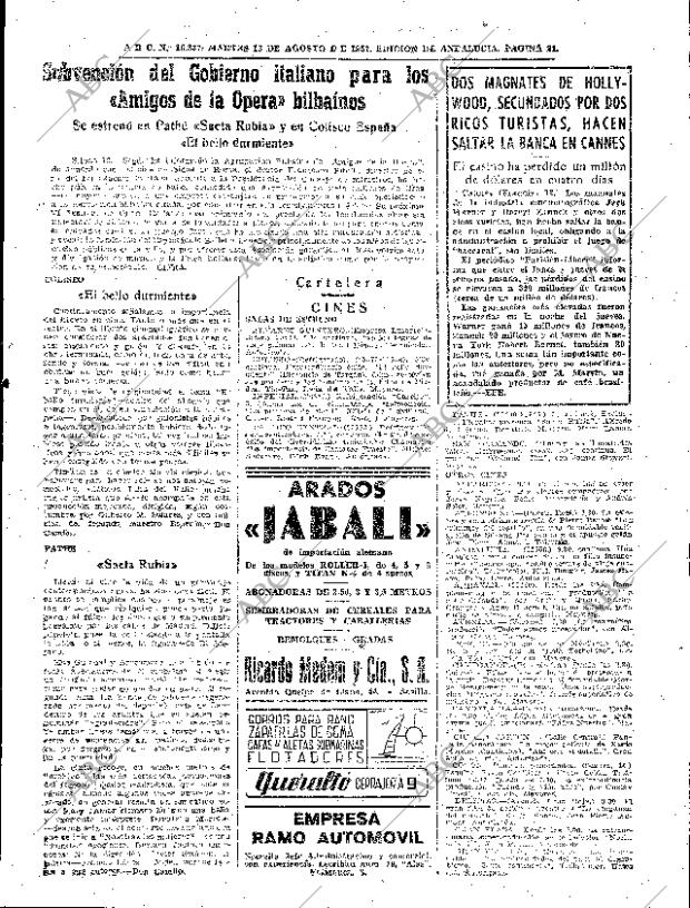 ABC SEVILLA 13-08-1957 página 21