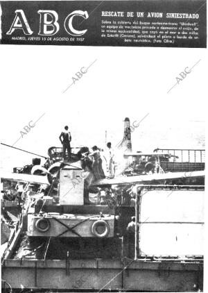 ABC MADRID 15-08-1957 página 1