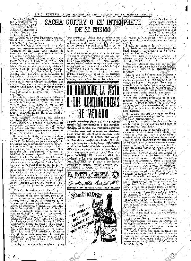 ABC MADRID 15-08-1957 página 18