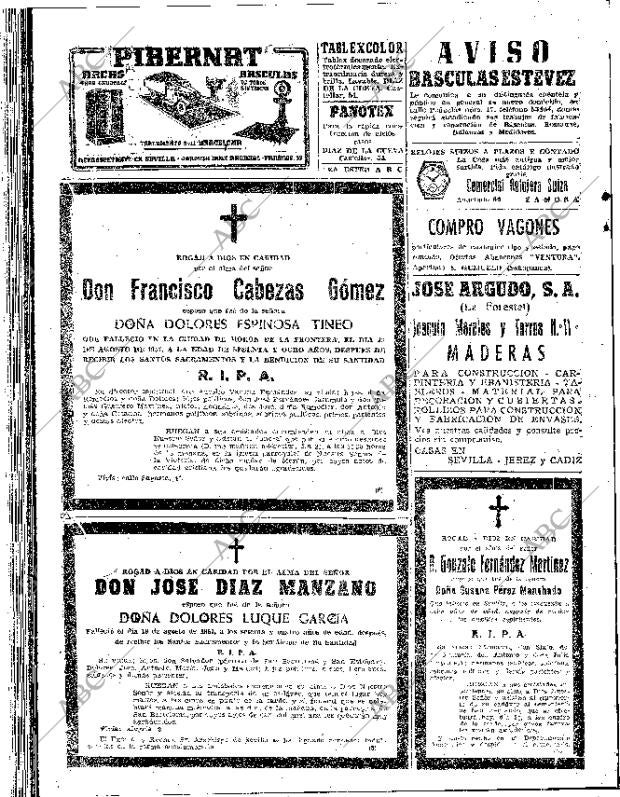 ABC SEVILLA 20-08-1957 página 28