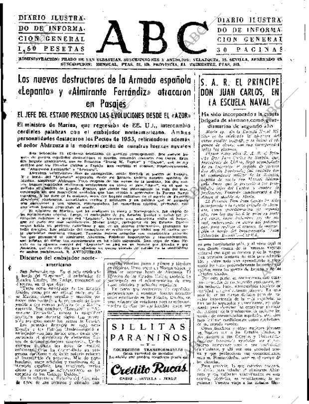 ABC SEVILLA 20-08-1957 página 7