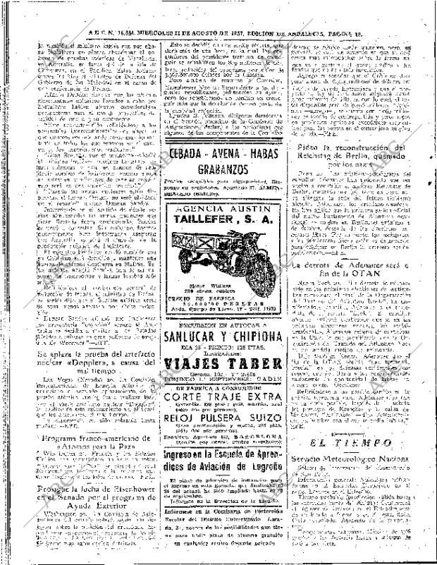 ABC SEVILLA 21-08-1957 página 10