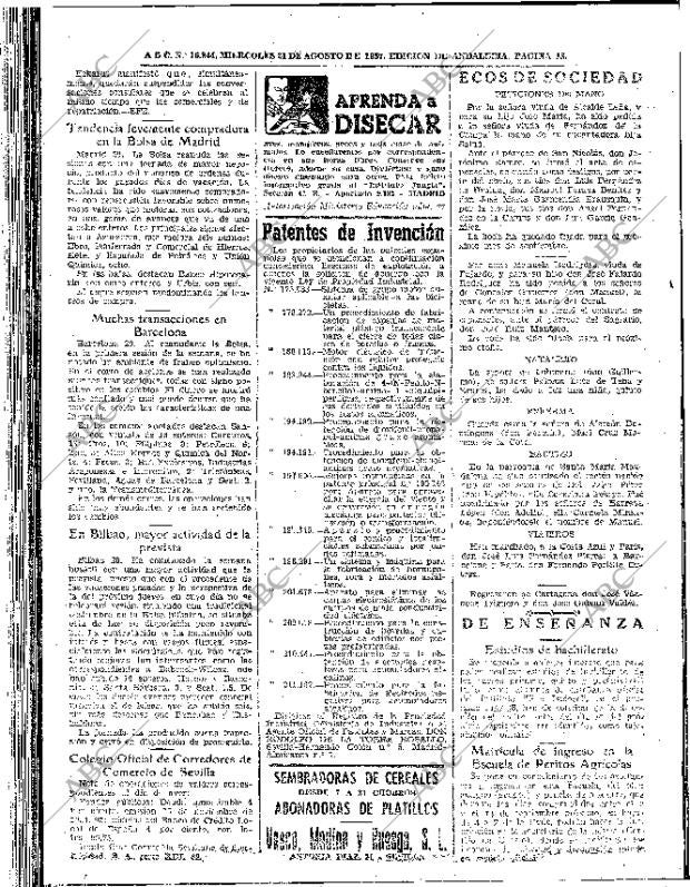 ABC SEVILLA 21-08-1957 página 18