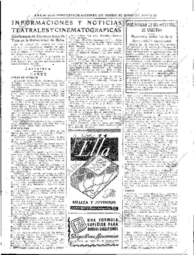 ABC SEVILLA 21-08-1957 página 25