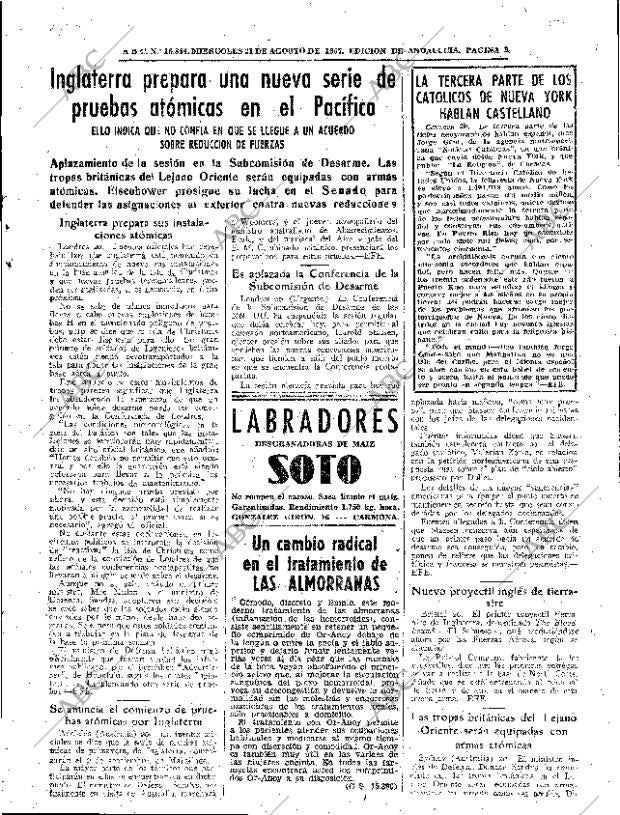 ABC SEVILLA 21-08-1957 página 9