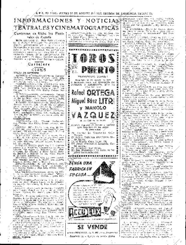 ABC SEVILLA 22-08-1957 página 25