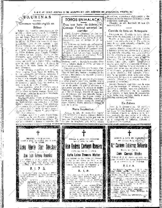 ABC SEVILLA 22-08-1957 página 26