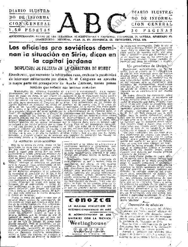 ABC SEVILLA 22-08-1957 página 7