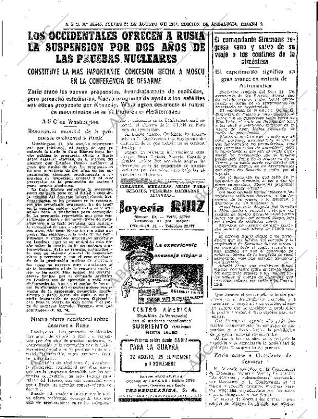 ABC SEVILLA 22-08-1957 página 9