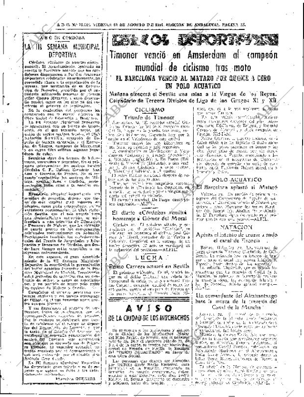 ABC SEVILLA 23-08-1957 página 23