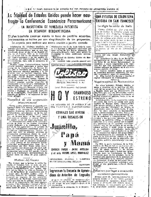 ABC SEVILLA 24-08-1957 página 13