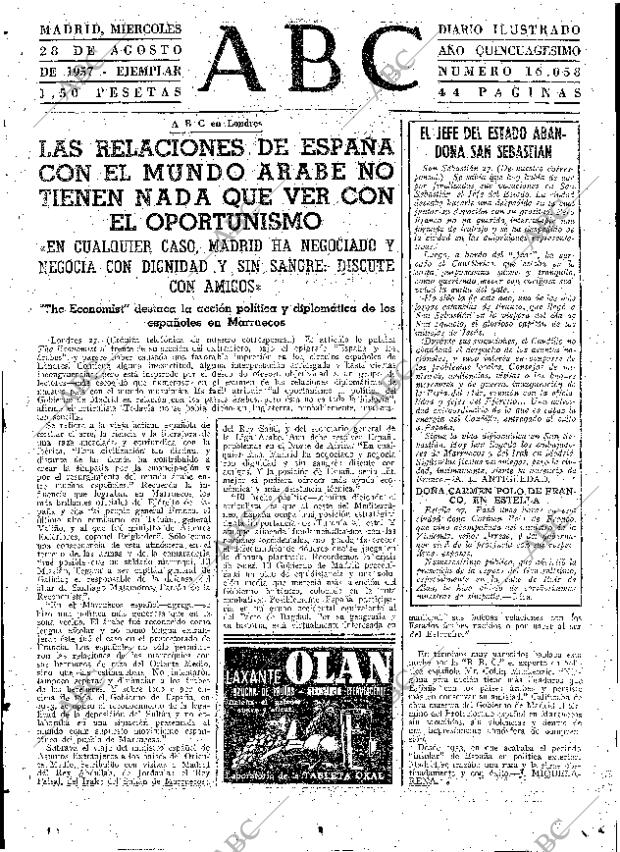 ABC MADRID 28-08-1957 página 15