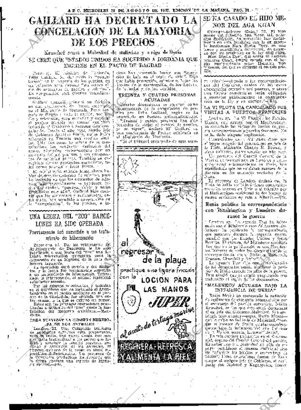 ABC MADRID 28-08-1957 página 21
