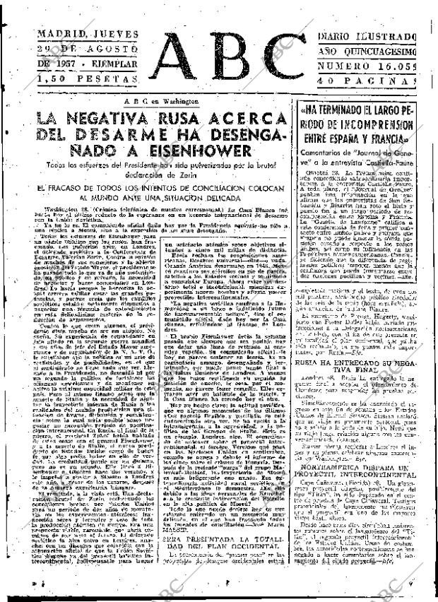 ABC MADRID 29-08-1957 página 15