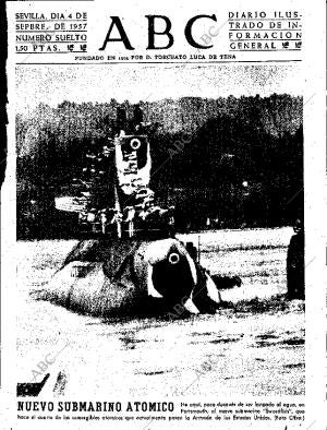 ABC SEVILLA 04-09-1957 página 1
