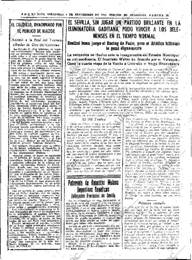 ABC SEVILLA 04-09-1957 página 19