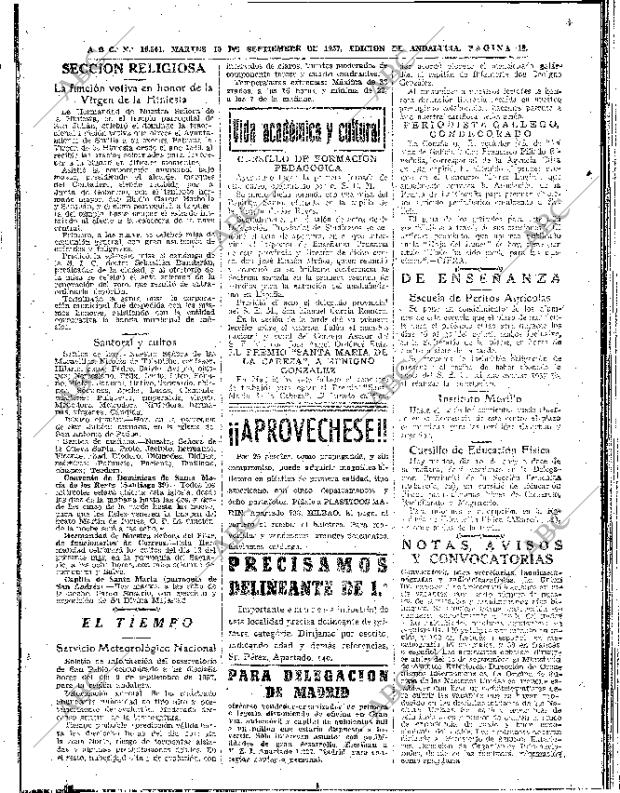 ABC SEVILLA 10-09-1957 página 18