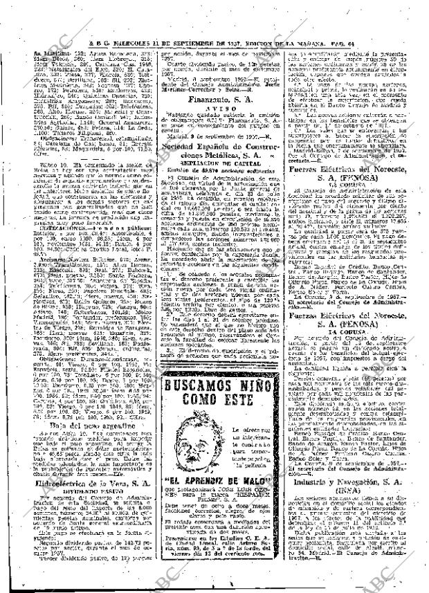 ABC MADRID 11-09-1957 página 64