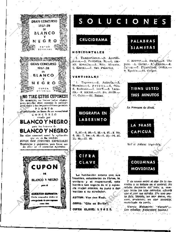 BLANCO Y NEGRO MADRID 14-09-1957 página 136