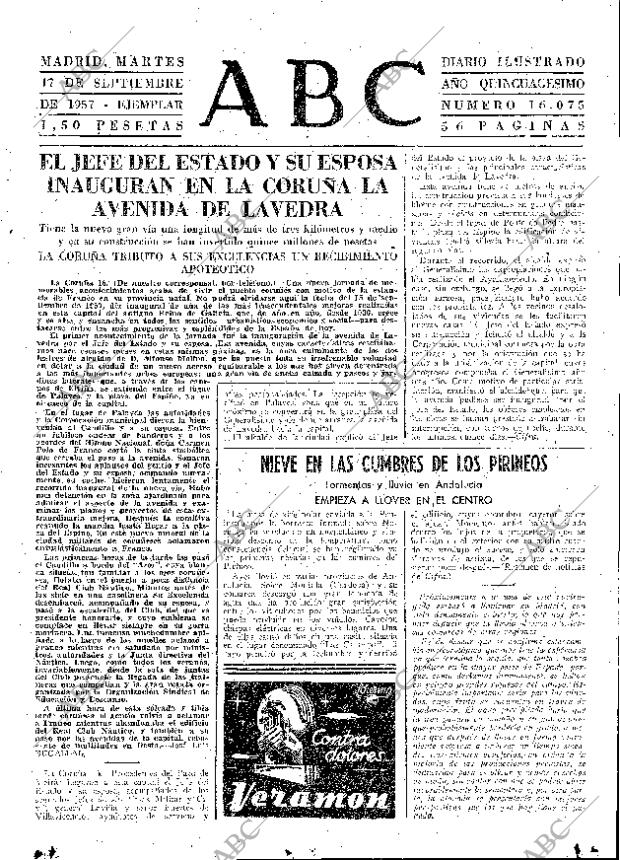 ABC MADRID 17-09-1957 página 15