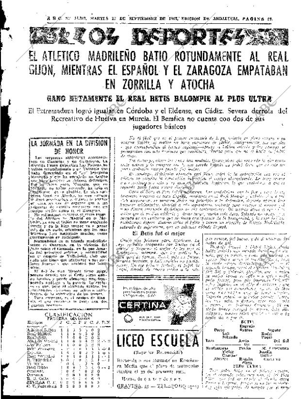 ABC SEVILLA 17-09-1957 página 29