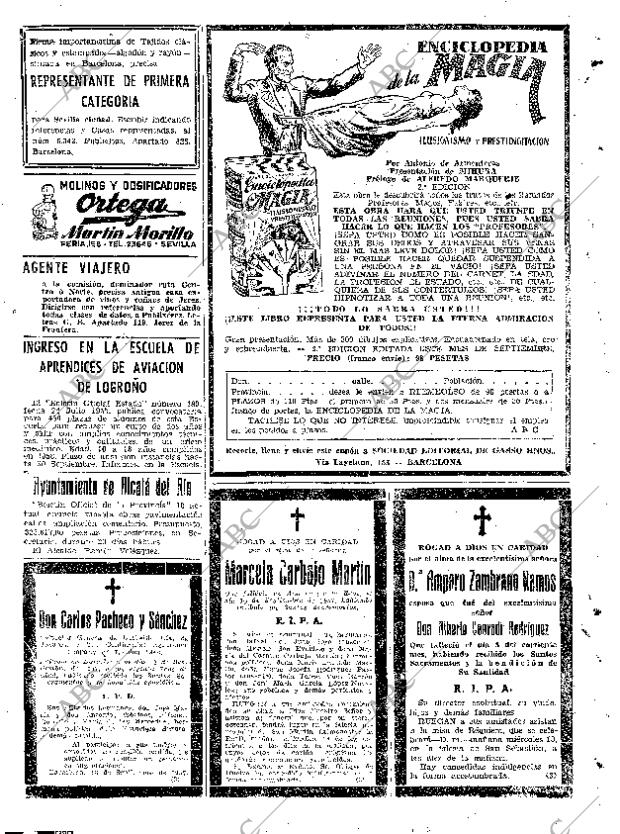 ABC SEVILLA 17-09-1957 página 38