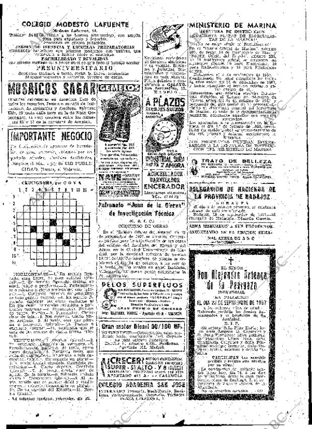 ABC MADRID 24-09-1957 página 55