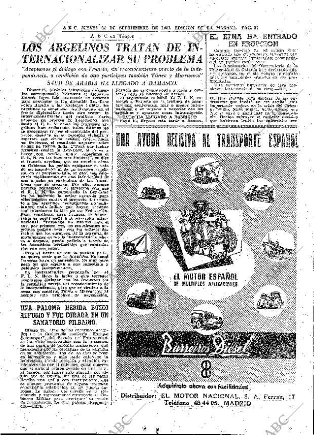 ABC MADRID 26-09-1957 página 27