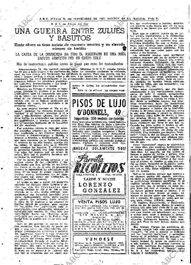 ABC MADRID 26-09-1957 página 31