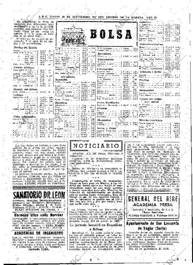 ABC MADRID 26-09-1957 página 43