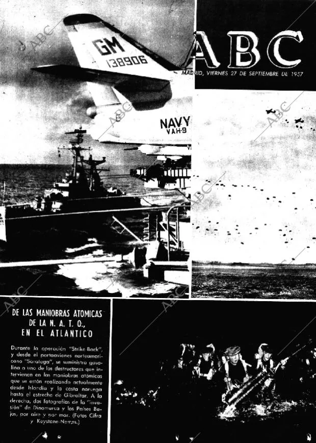 ABC MADRID 27-09-1957 página 1