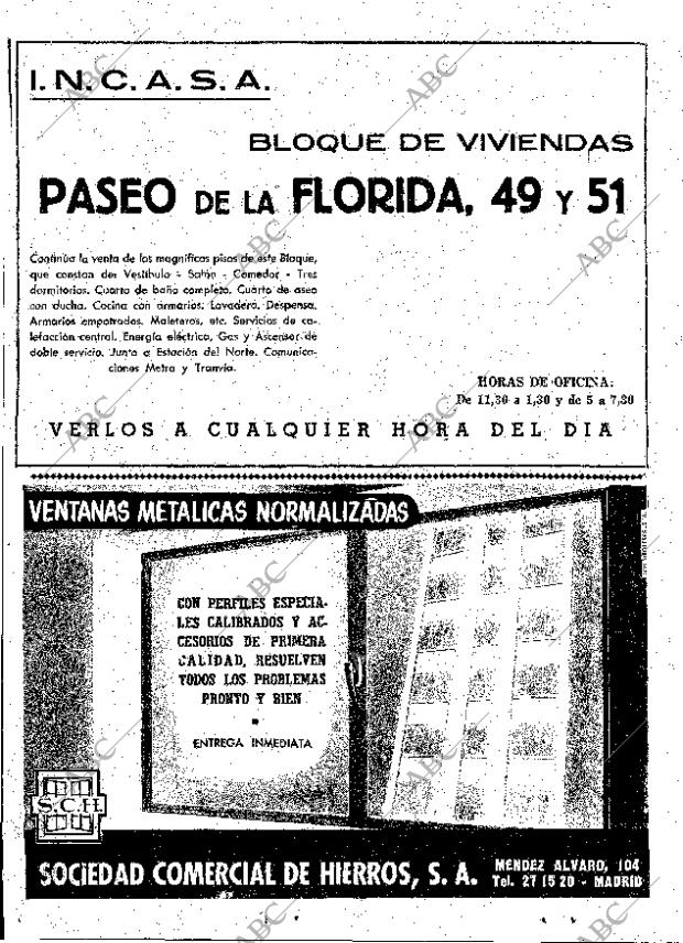 ABC MADRID 27-09-1957 página 6