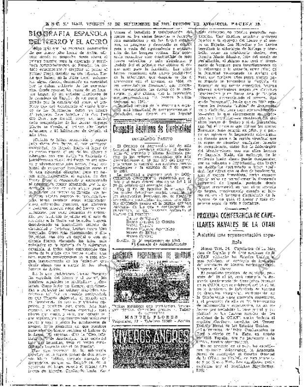 ABC SEVILLA 27-09-1957 página 10