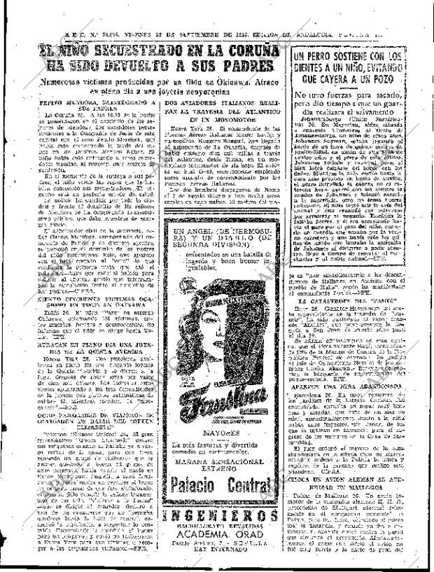 ABC SEVILLA 27-09-1957 página 17