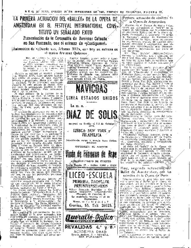 ABC SEVILLA 28-09-1957 página 25