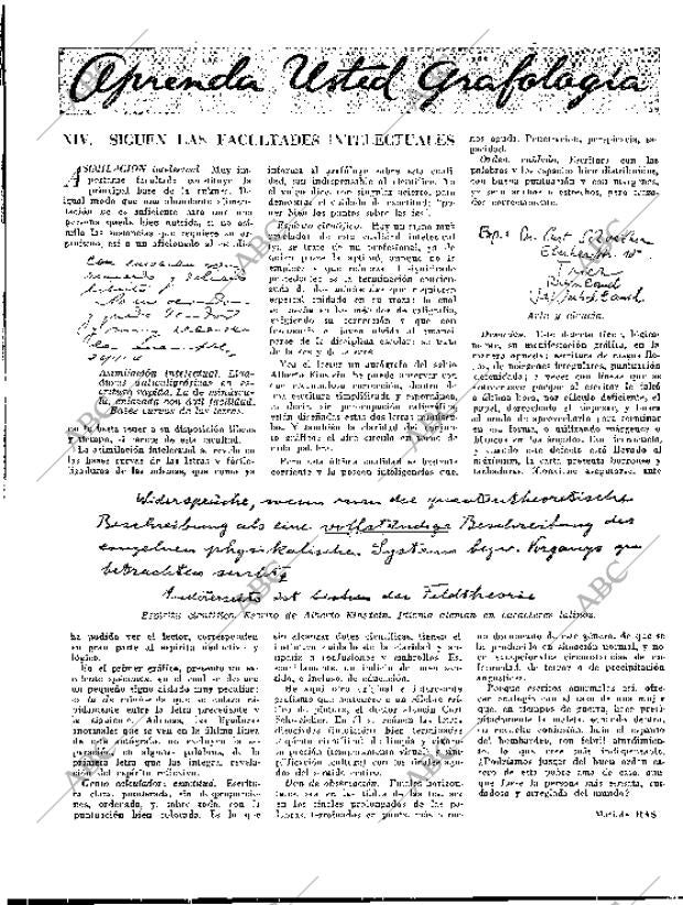 BLANCO Y NEGRO MADRID 28-09-1957 página 8